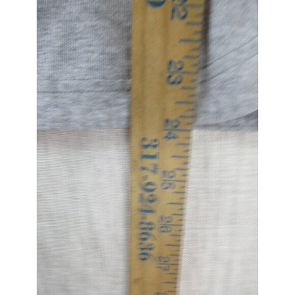 adidas Hoodie Womens Small Gray Black Cotton Long Sleeve Spell Out Logo Pullover - Picture 8 of 10